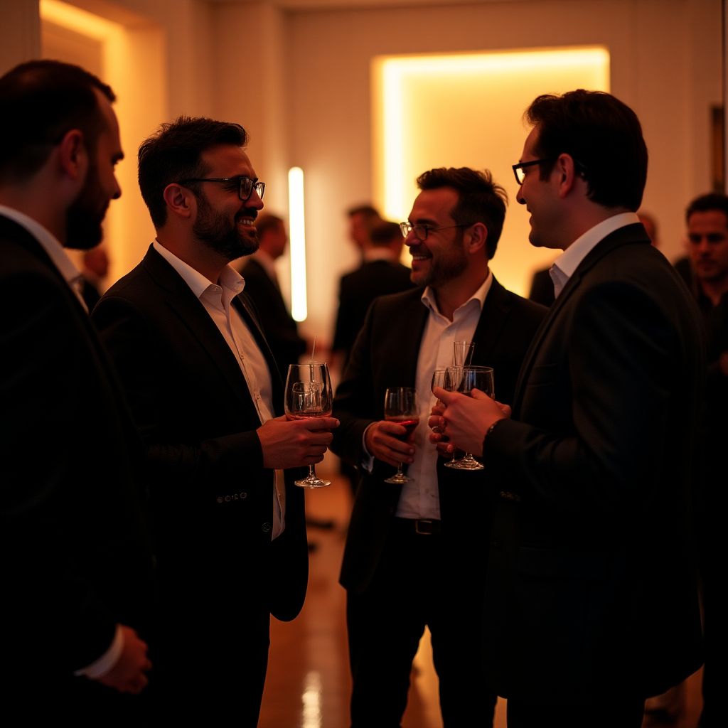 Evento de networking empresarial